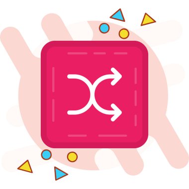 ok simgesi vektör illüstrasyonu