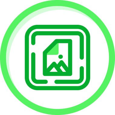 Bir ev simgesinin vektör illüstrasyonu