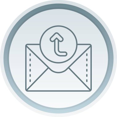 Vektör E- posta simgesi illüstrasyonu