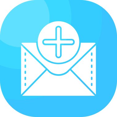 Posta simgesinin vektör illüstrasyonu