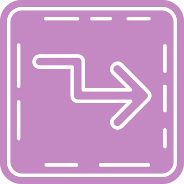 yol simge vektör çizim