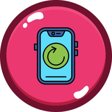 seo modern simgesinin vektör illüstrasyonu