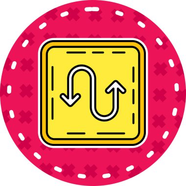 Bir kumarhane çipinin vektör çizimi