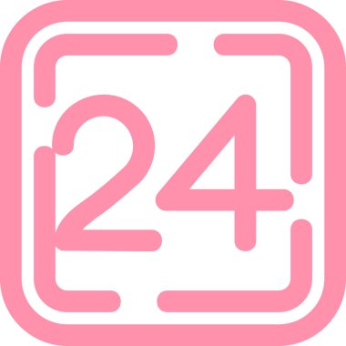 Takvim simgesi vektör illüstrasyonu