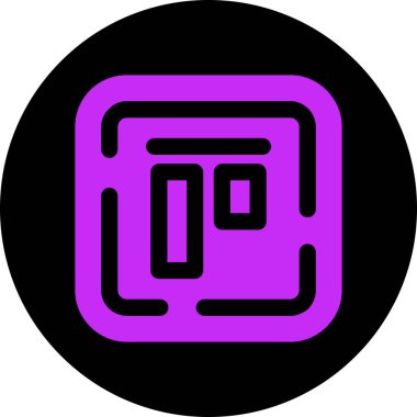 Modern b 'nin vektör illüstrasyonu eksik simgesi