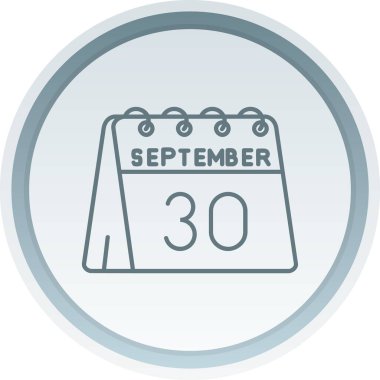 Tek bir günlük takvimdeki 25 Eylül tarihi