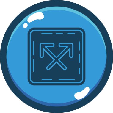 Modern b 'nin vektör illüstrasyonu eksik simgesi