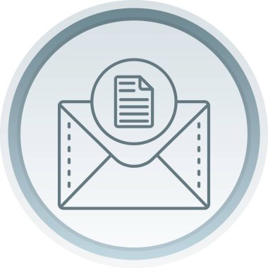 zarf harf vektör illüstrasyonu