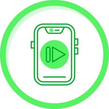 Akıllı saat ve akıllı saat. ince çizgi simgesi.