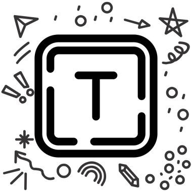 Yön. Web simgesi basit tasarım