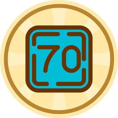 Casino çip vektör simgesi