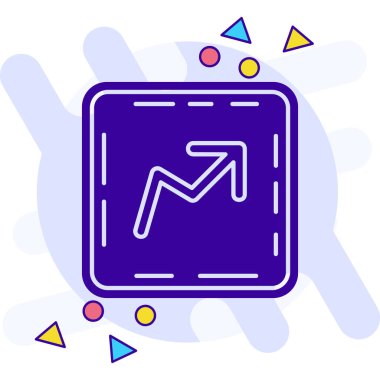 Grafik simge vektör çizim