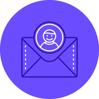 e- posta simgesi vektör illüstrasyonu