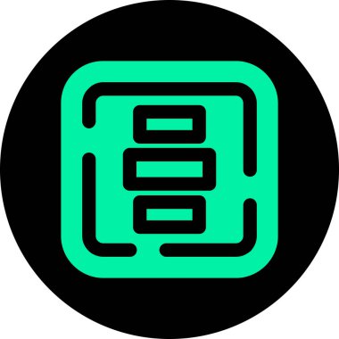 seo modern simgesinin vektör illüstrasyonu