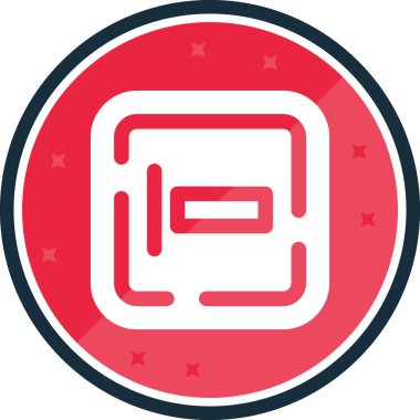 Seo simgesinin vektör illüstrasyonu