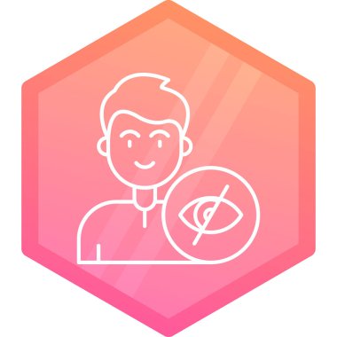 Kalkanı olan bir adamın vektör çizimi