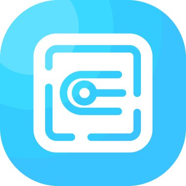 seo modern simgesinin vektör illüstrasyonu