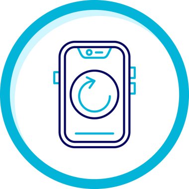 vector illustration of smart watch