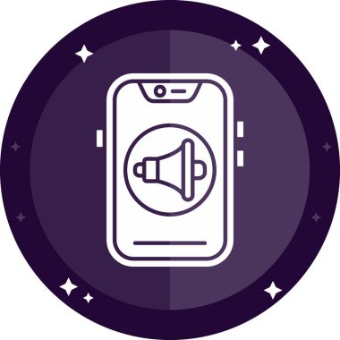 Telefon simgesinin vektör illüstrasyonu