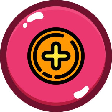 Top ikonu. Web için topların vektör simgelerinin basit çizimi