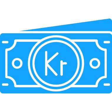 Para ikonu vektör özeti çizimi banknotları