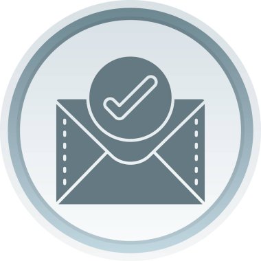 posta simgesi, vektör illüstrasyonu