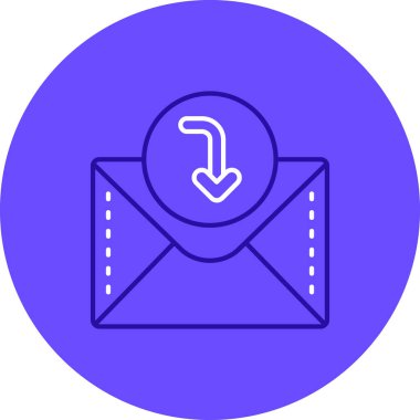 vektör çizim vektör e-posta kutsal kişilerin resmi