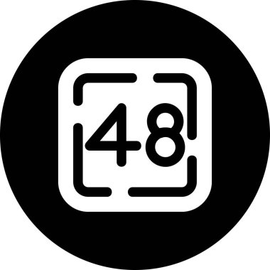 Kişisel ve ticari kullanım için vektör takvimi simgesi.