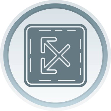 Yol simgesi çizimi arkaplanda izole edildi