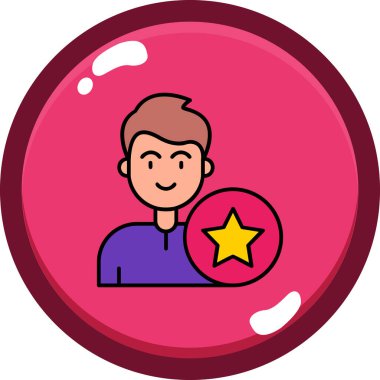 Evlat. Web simgesi basit illüstrasyon