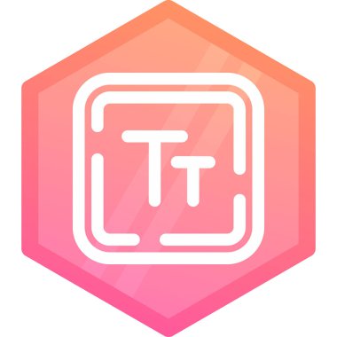 harf logo tasarım şablonu elementleri