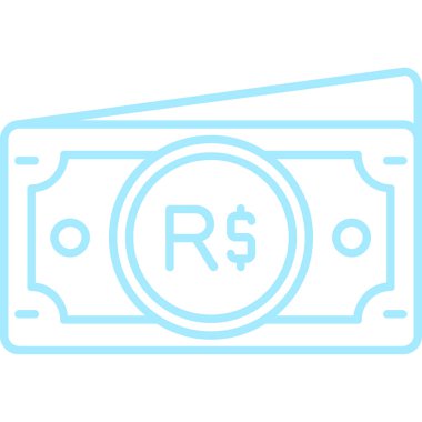banknotes icon vector illustration