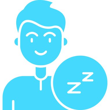 avatar erkek simgesi düz stil