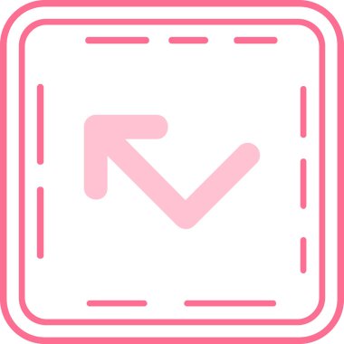 yukarı ok simgesi vektör illüstrasyonu