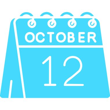 Takvim simgesinin vektör illüstrasyonu