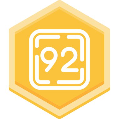 Modern bir simgenin vektör illüstrasyonu