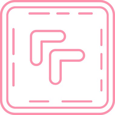 harita simgesi vektör illüstrasyonu