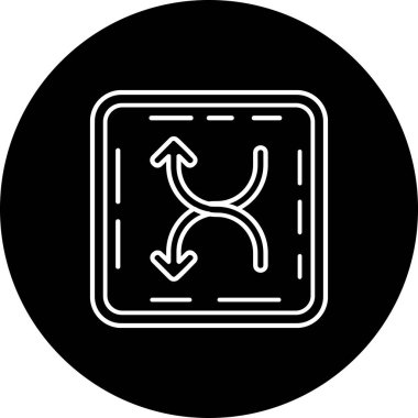 ok simgesi vektör illüstrasyonu