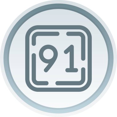 eşsiz artı işaret çizgisi vektör simgesi