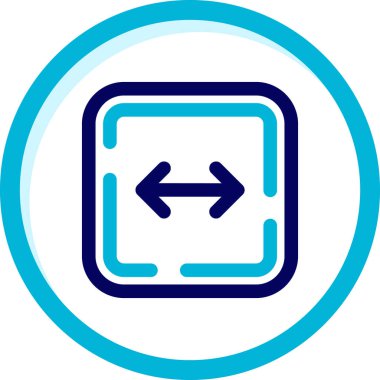 ok simgesi vektör illüstrasyonu