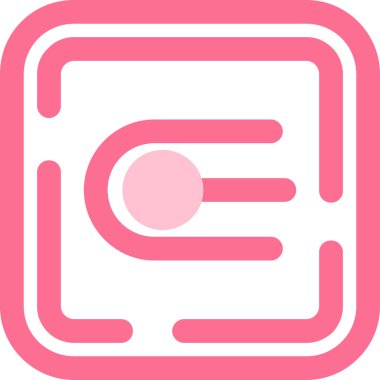 Modern bir simgenin vektör illüstrasyonu