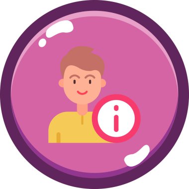 kullanıcı düz renkli simge.