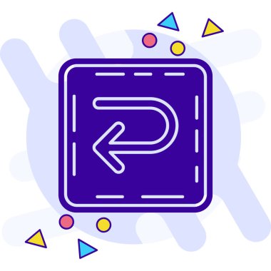 özet biçiminde doğru yön simgesi