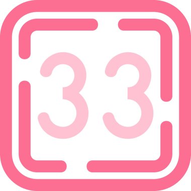 Takvim. Web simgesi basit illüstrasyon