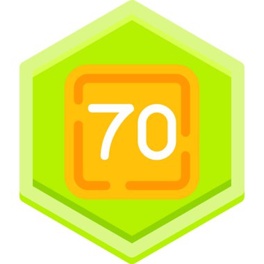 altıgen şeklinde sıfır numaralı logo