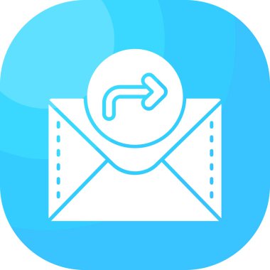 E- posta simgesinin vektör illüstrasyonu