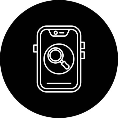 vektör cep telefon simgesi