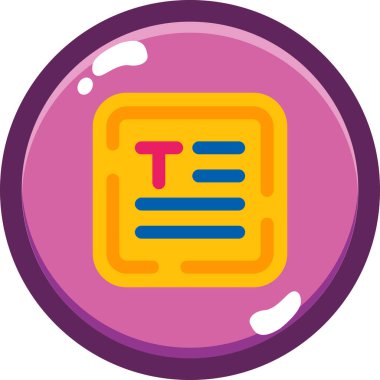 Kitap. Web simgesi basit illüstrasyon