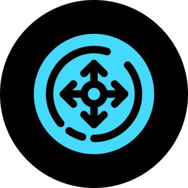 pusula simgesi modadan izole edilmiş arkaplan