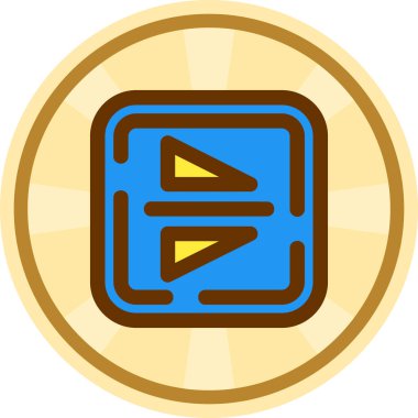 Bozuk Para Simgesi Moda Biçiminde İzole Arkaplan